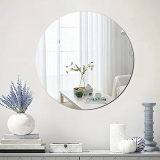 WoodWise DIY Round Mirror Wall Stickers - Shop WoodWise