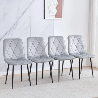 WoodWise Modern Glass Dining Table Set with Chairs - Shop WoodWise