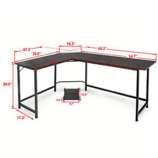 WoodWise L-Shaped Desk, Corner Computer Gaming - Shop WoodWise