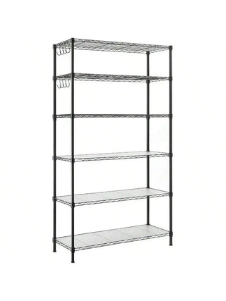 WoodWise 6-Tier Adjustable Metal Storage Shelves - Shop WoodWise