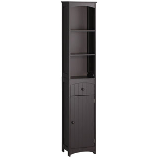 WoodWise Bath Storage Organizer Linen Tower with Shelf - Shop WoodWise